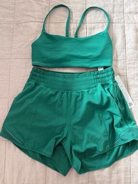 Lululemon Sports Bra and Shorts Set
